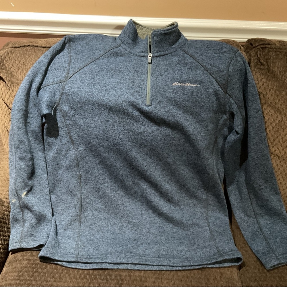 Eddie Bauer Radiator fleece quarter zip pullover